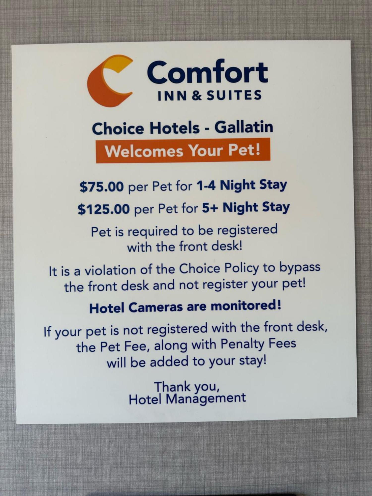 Comfort Inn & Suites Gallatin - Nashville Metro Zewnętrze zdjęcie